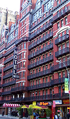 Hotel Chelsea in NY